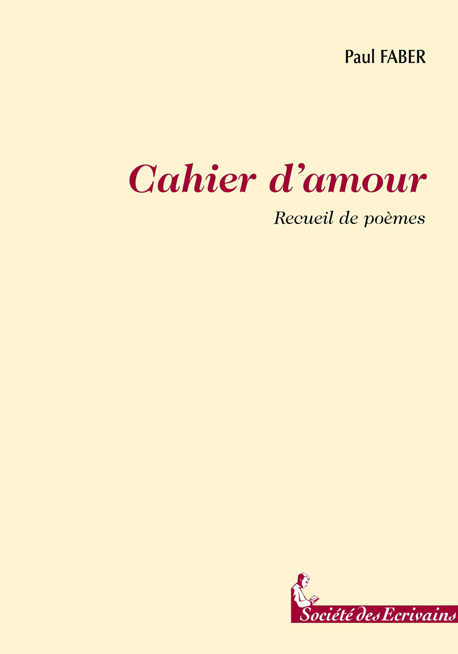 Cahier d'amour - recueil de poèmes