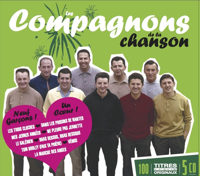 LES COMPAGNONS DE LA CHANSON NEUF COMPAGNONS UN COEUR