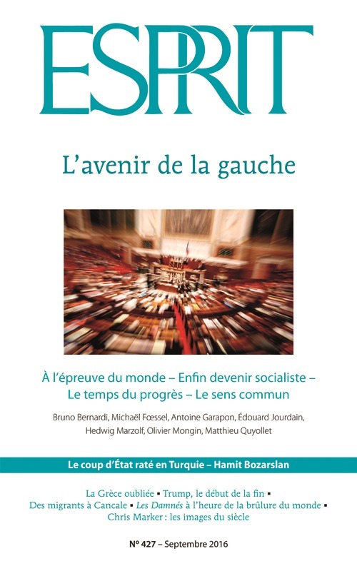 Esprit - L'avenir de la gauche