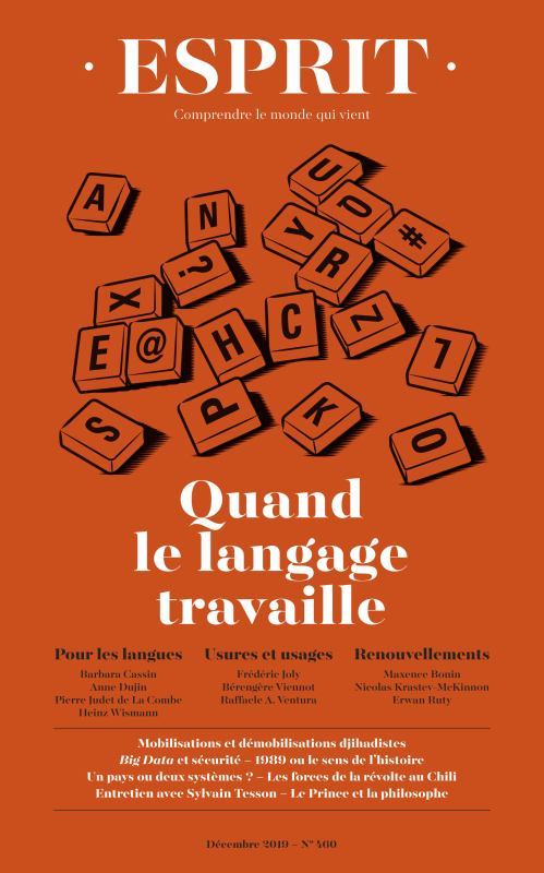 Esprit - Quand le langage travaille