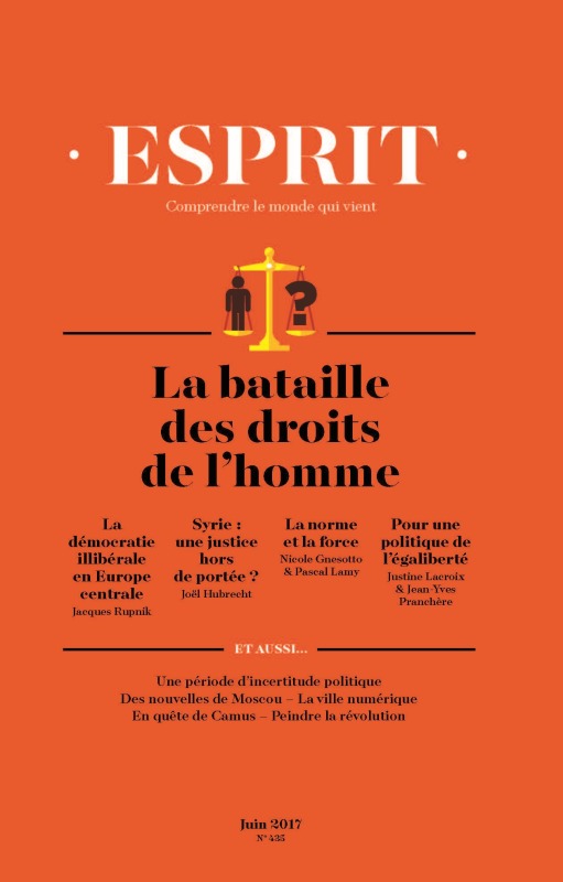 Esprit - La bataille des droits de l'homme