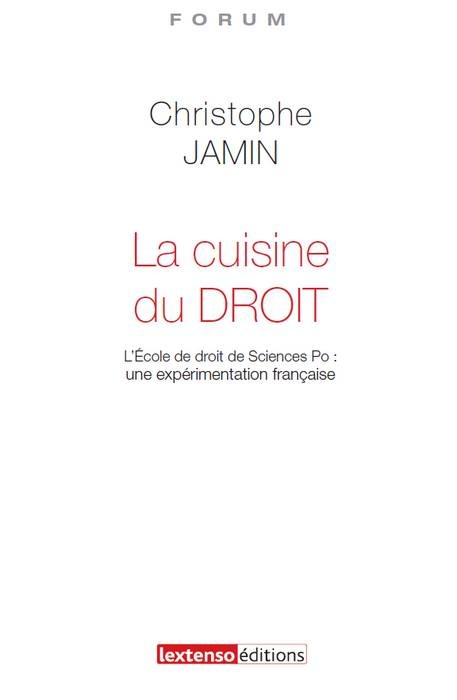 LA CUISINE DU DROIT