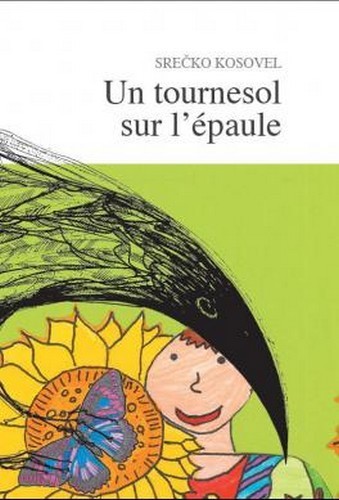 Un tournesol sur l'épaule