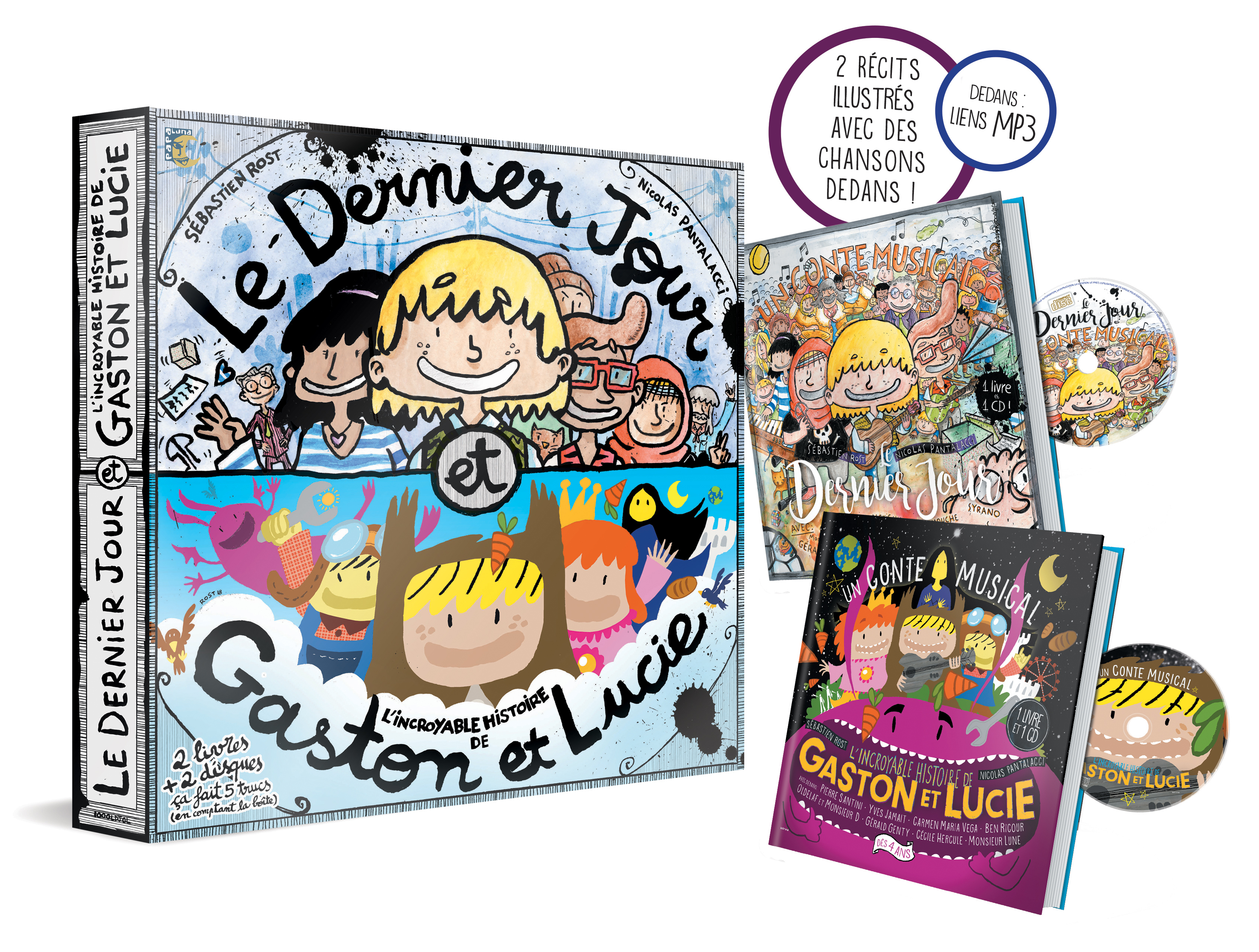 Coffret Le Dernier Jour + L'incroyable histoire de Gaston et Lucie