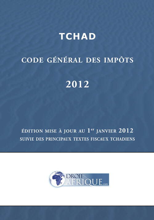 Tchad, Code des impots 2012