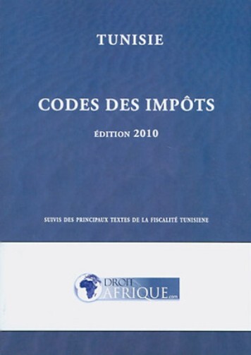Tunisie, Codes des impots 2010