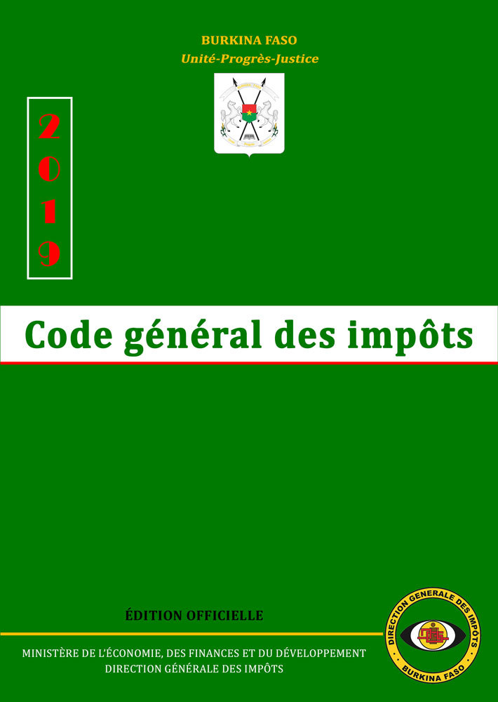 Burkina Faso - Code général des impôts 2019