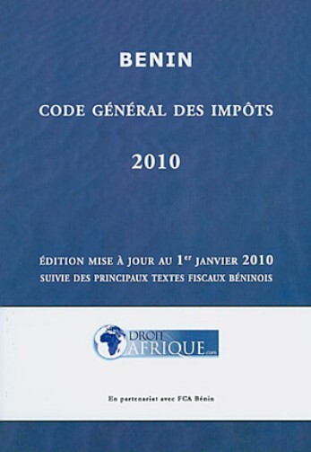 Benin, Code general des impots 2010
