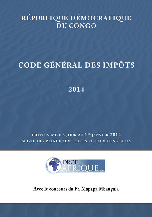 RDC - Code general des impots 2014