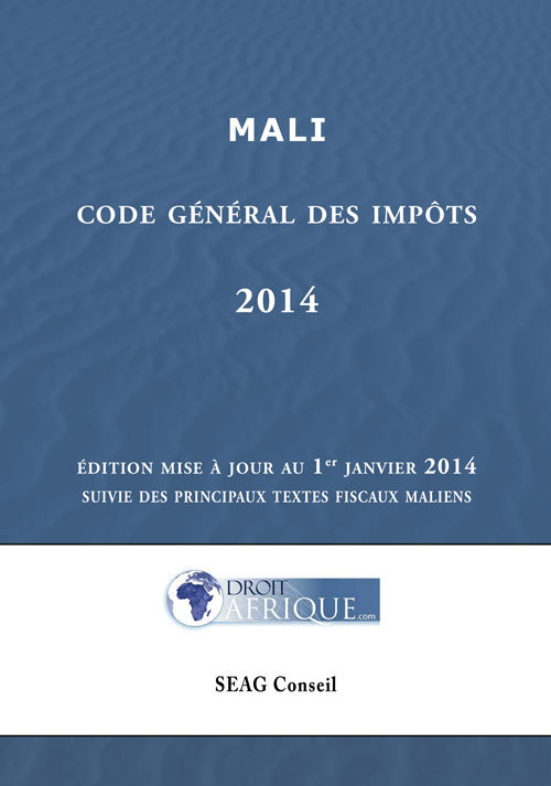 Mali - Code general des impots 2014