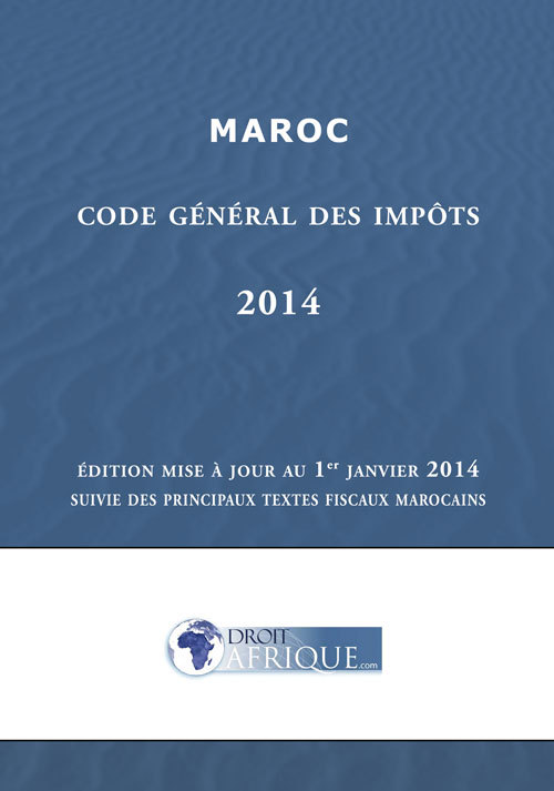 Maroc - Code general des impots 2014