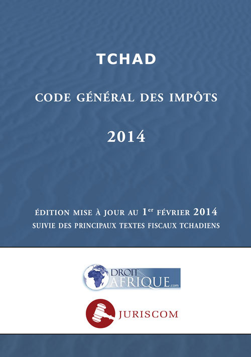 Tchad - Code general des impots 2014