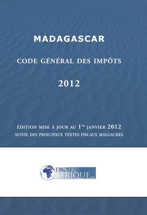 Madagascar, Code des impots 2012