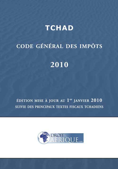 Tchad, Code general des impots 2010