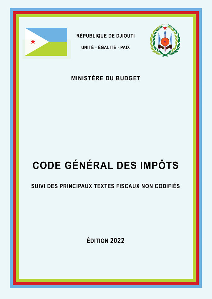 Djibouti - Code général des impôts 2022