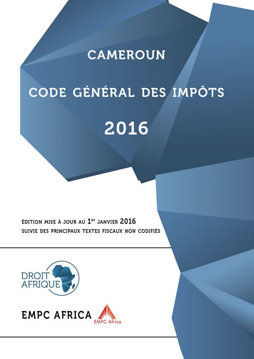 Cameroun, Code général des impôts 2016