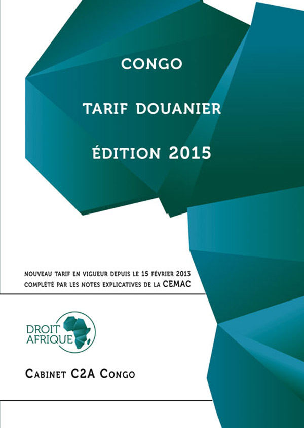 Congo - Tarif douanier (édition 2015)