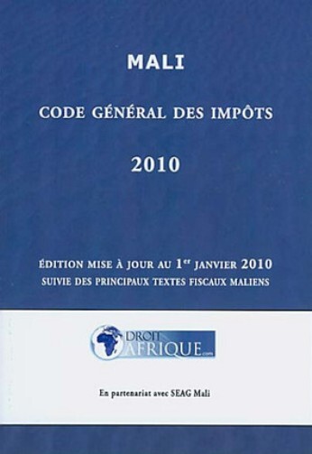 Mali, Code general des impots 2010