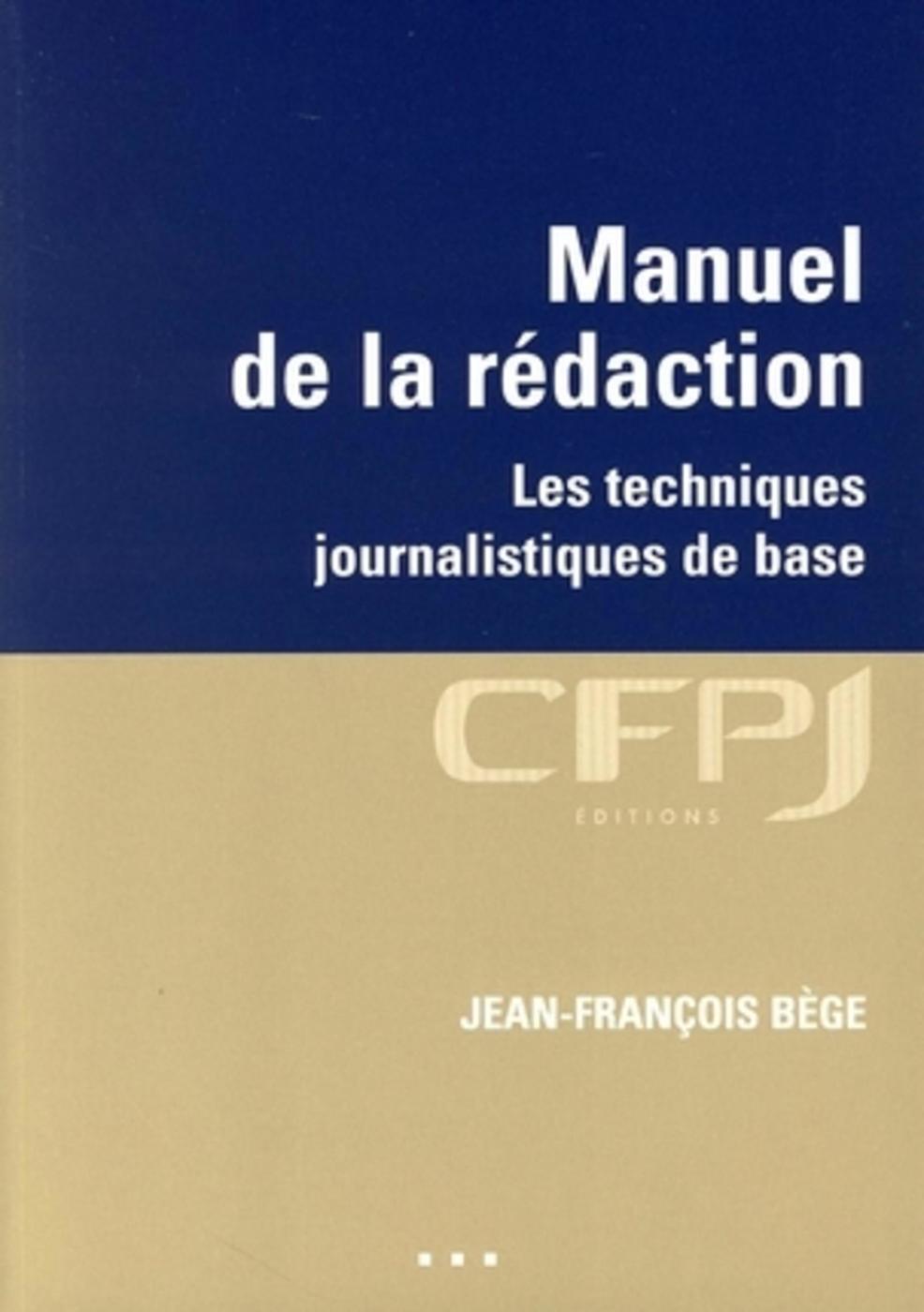 Manuel de la rédaction