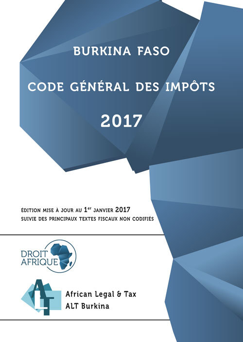 Burkina Faso - Code général des impôts 2017