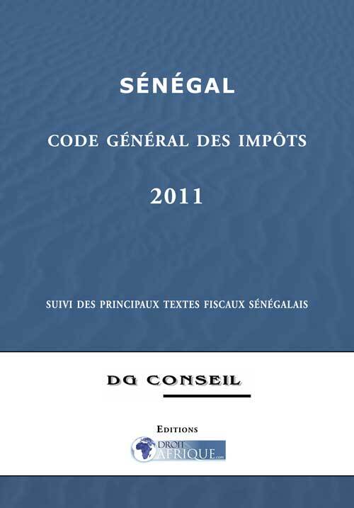 Senegal, Code general des impots 2011