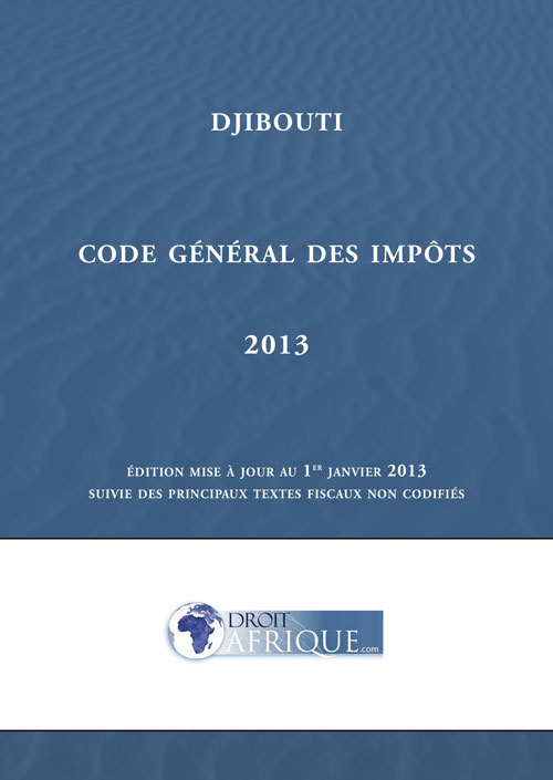 Djibouti, Code general des impots 2013
