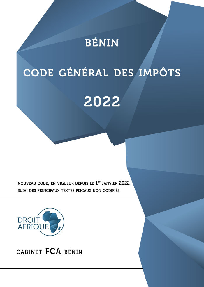 Bénin - Code général des impôts 2022