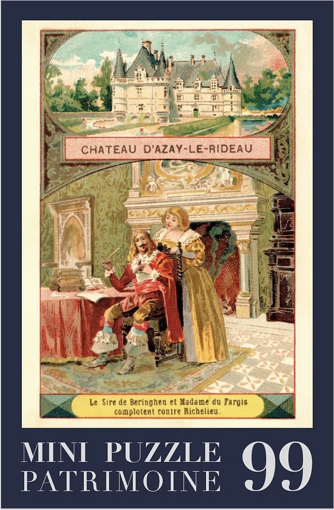 Puzzle 99 pièces - Château d'Azay-le-Rideau - Bon point