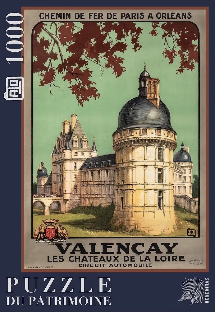 Puzzle 1000 pièces - Château de Valençay par Alo