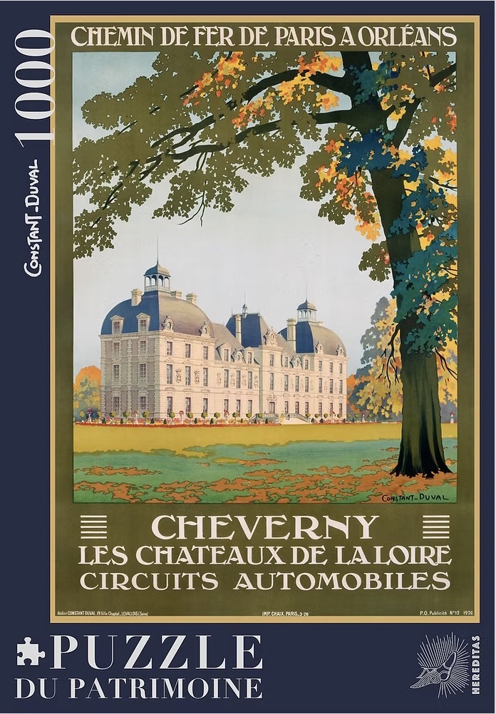 Puzzle 1000 pièces - 27H - Château de Cheverny par Constant-Duval