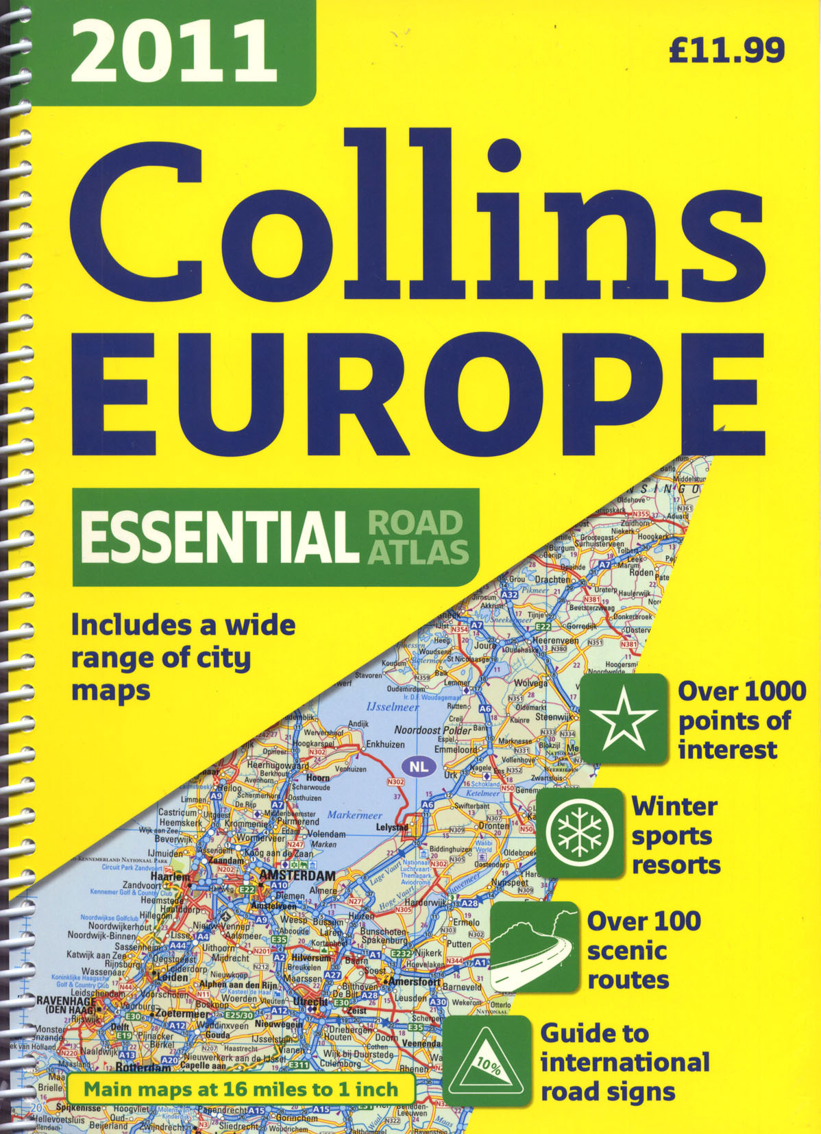 **ROAD ATLAS EUROPE A4 2012