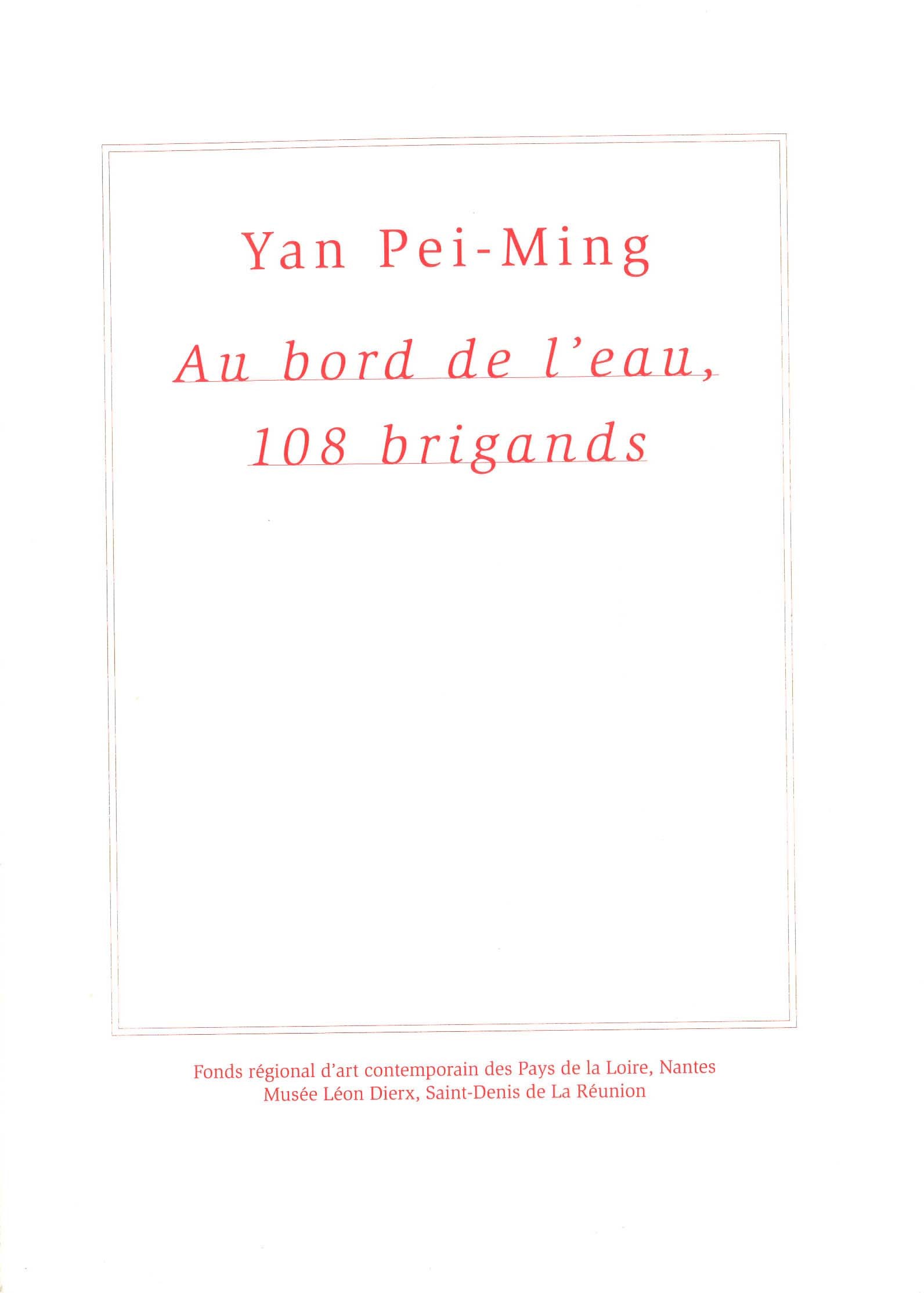 Yan Pei-Ming - Au bord de l'eau