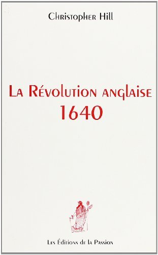 La révolution anglaise