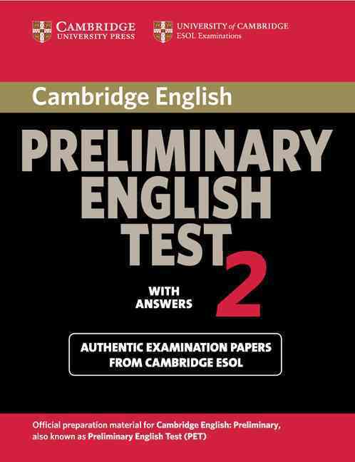 Cambridge Preliminary English Test 2 Student Book With Answers