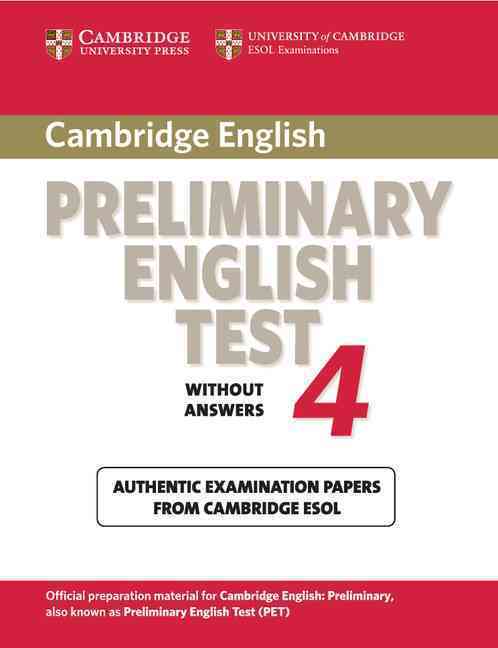 Cambridge Preliminary English Test 4 Student Book