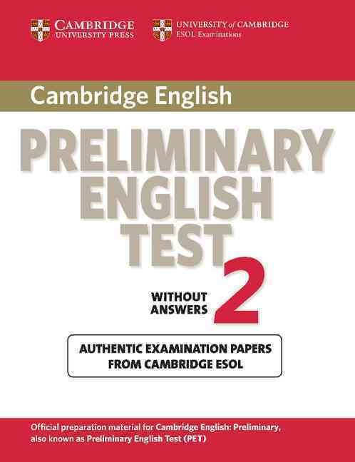 Cambridge Preliminary English Test 2 Student Book
