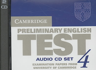 Cambridge Preliminary English Tests 4 CD