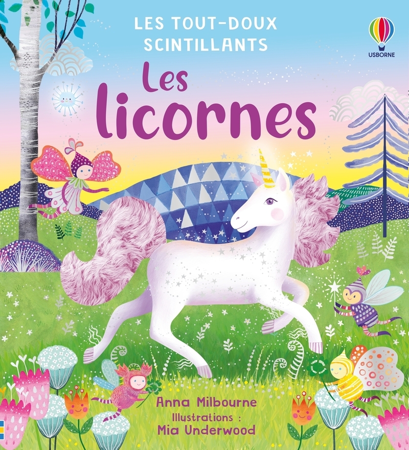 Les licornes - Les tout-doux scintillants - Dès 1 an