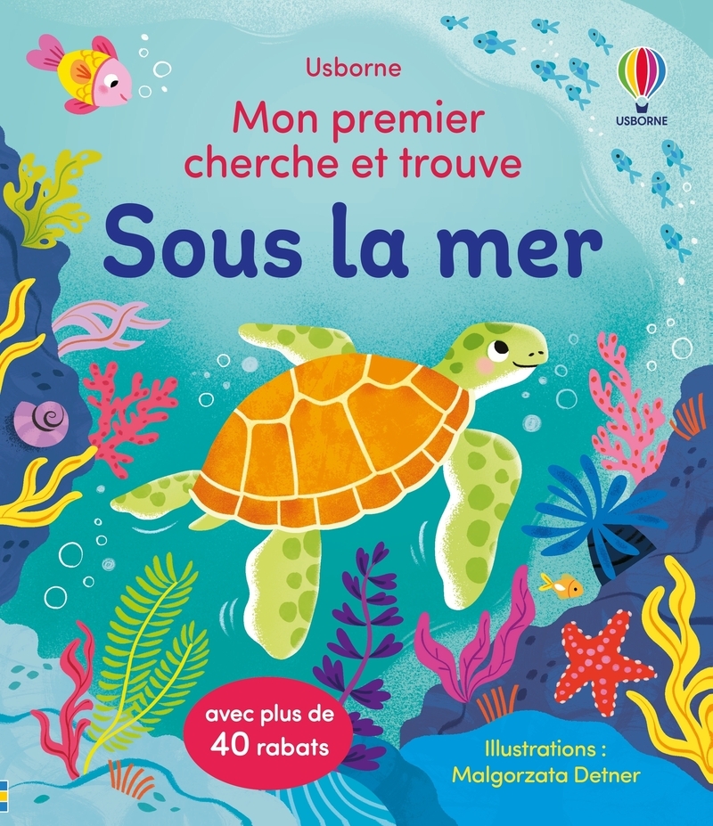Sous la mer - Mon premier cherche et trouve - Dès 2 ans