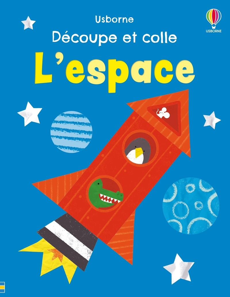 L'espace - Découpe et colle - Dès 2 ans