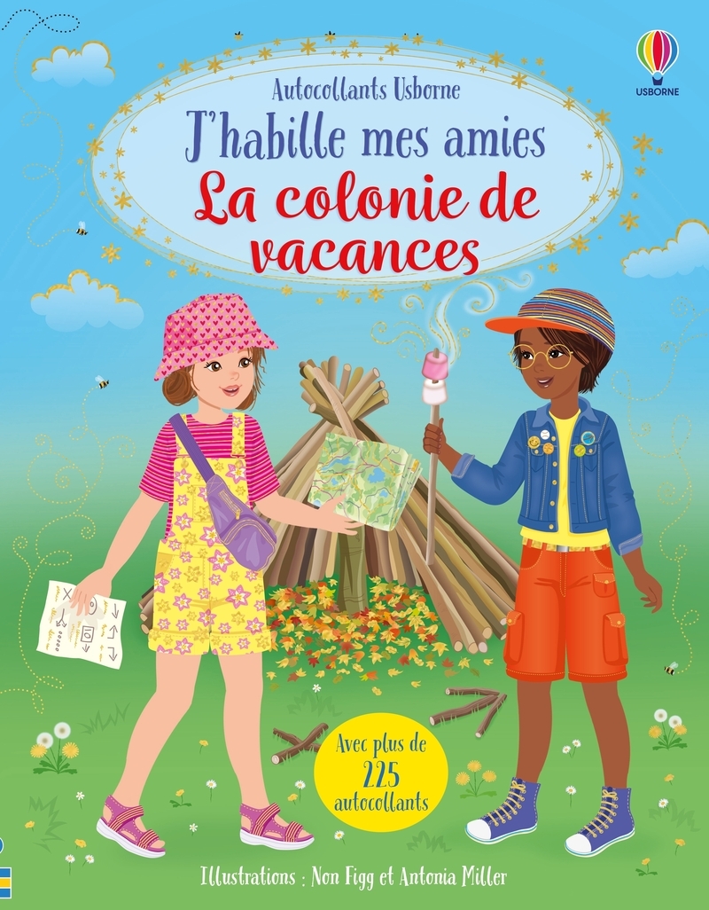 J'habille mes amies - La colonie de vacances - Dès 5 ans
