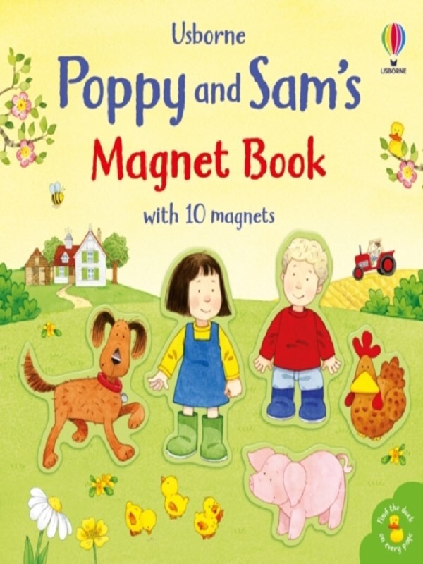 Poppy and Sam Magnet Book
