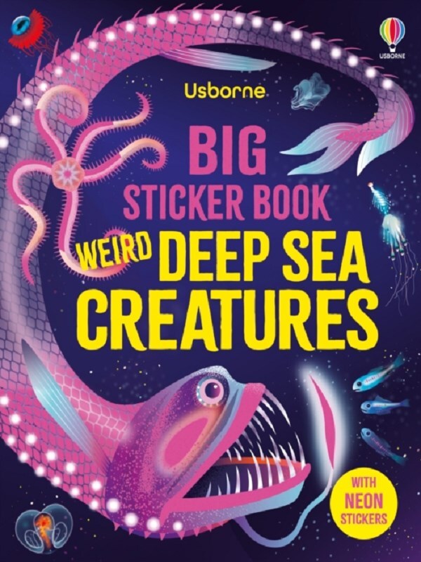Big Sticker Book Weird Deep Sea Creatures