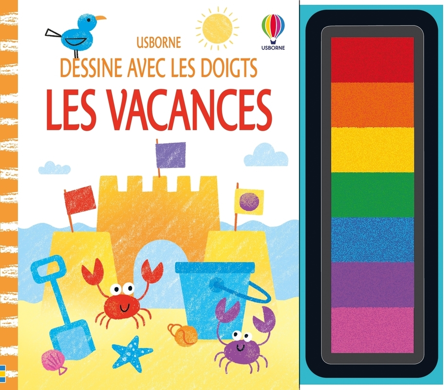 Les vacances - Dessine avec les doigts - Dès 4 ans