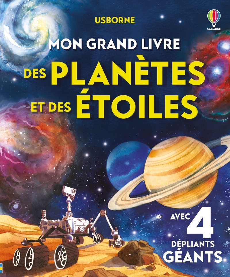 Mon grand livre des planètes et des étoiles - dès 4 ans
