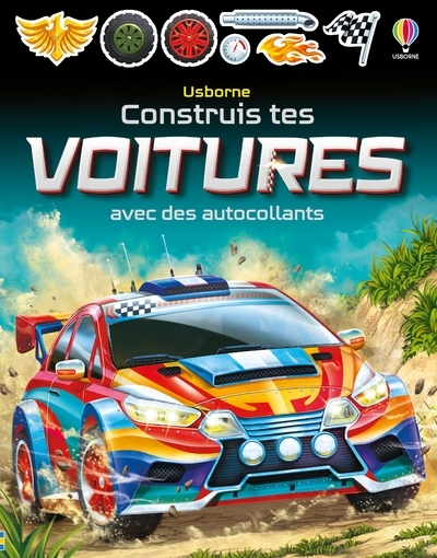 Construis tes voitures avec des autocollants - Dès 5 ans