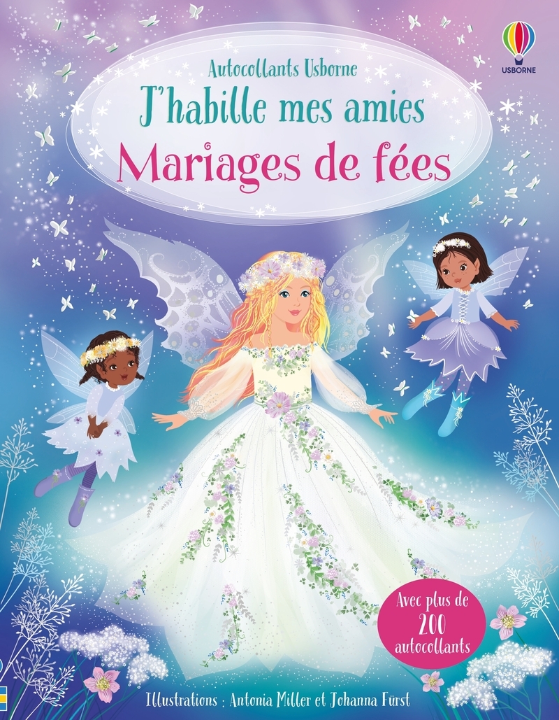 J'habille mes amies - Mariages de fées - Dès 5 ans