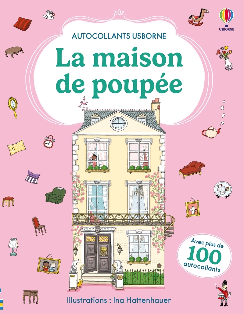La maison de poupée - Autocollants Usborne - Dès 5 ans