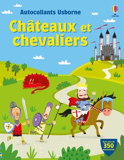Châteaux et chevaliers - Autocollants Usborne - Dès 5 ans