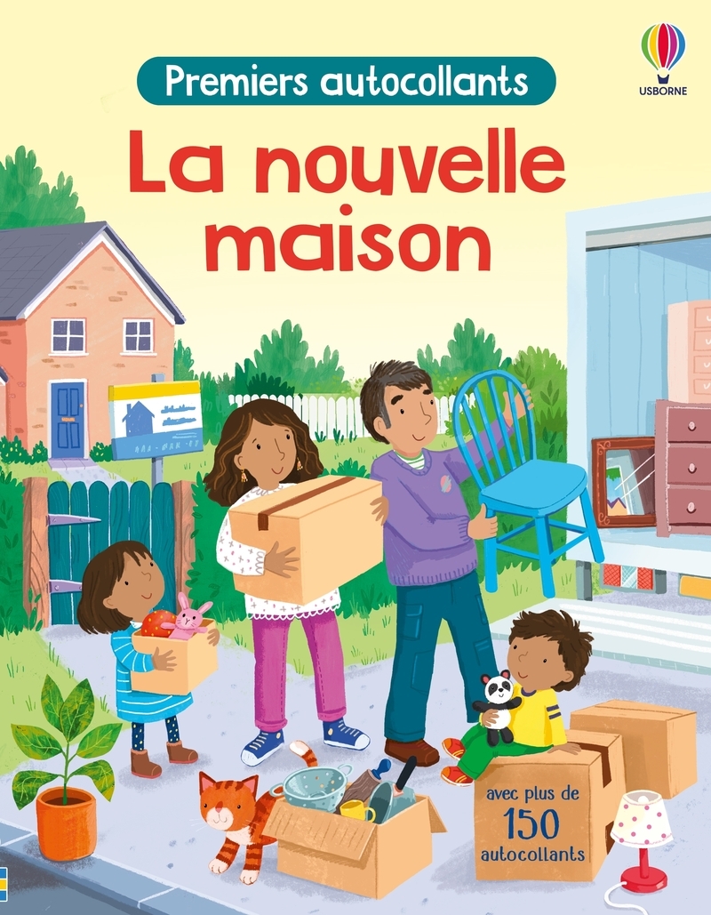 La nouvelle maison - Premiers autocollants - Dès 3 ans